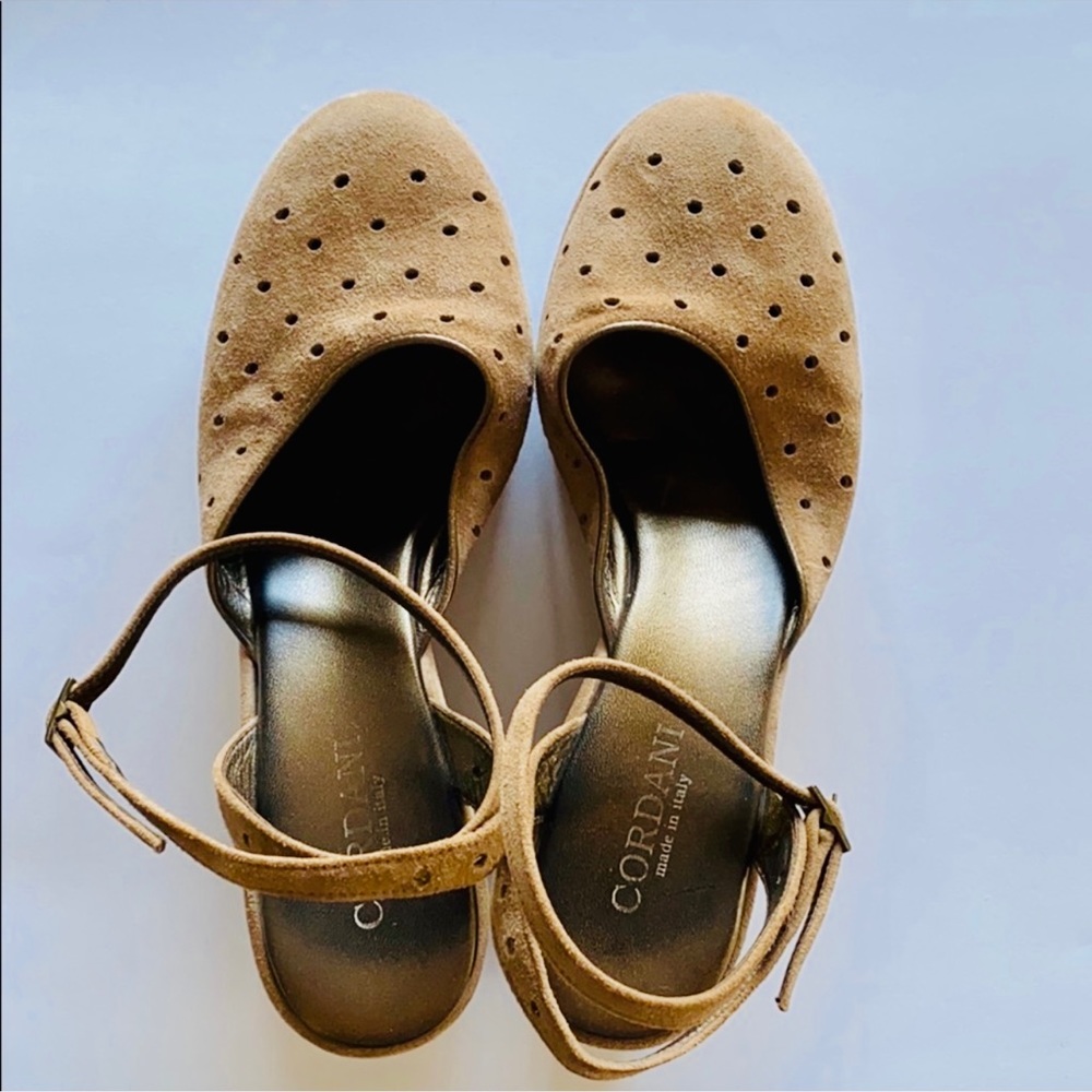 Cordani made in Italy suede leather strappy platforms - Picture 3 of 6
